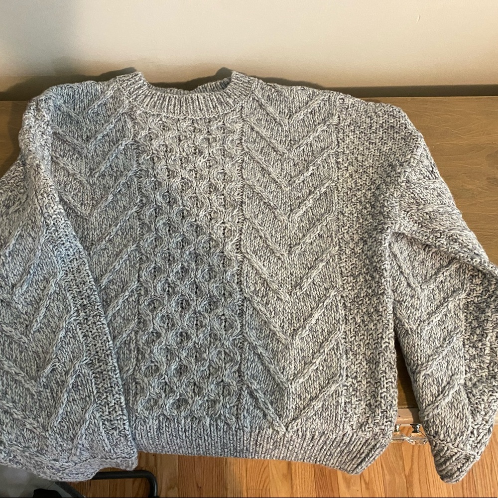 size L super comfy sweater from Francesca’s!